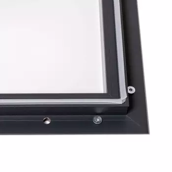 Gablota zewnętrzna ognioodporna czarna