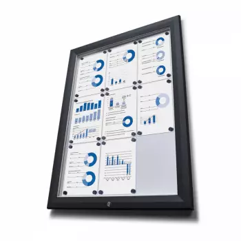 Gablota zewnętrzna ognioodporna czarna