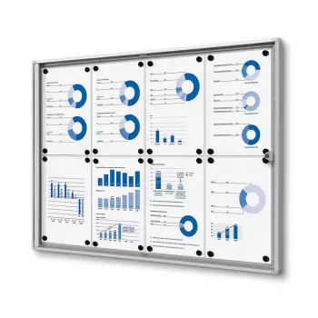 Gablota magnetyczna Economy 8xA4