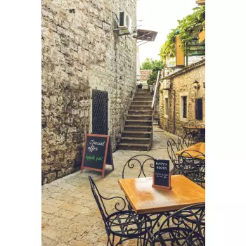 Potykacz drewniany płaski