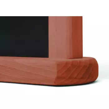 Stojak na menu drewniany