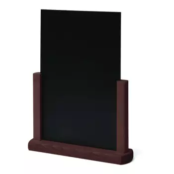 Stojak na menu drewniany