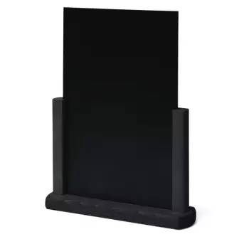 Stojak na menu drewniany