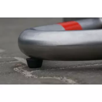 Blokada parkingowa Trójkąt Stal nierdzewna