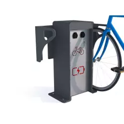 Stojak na rowery elektryczne ze stacją ładowania II