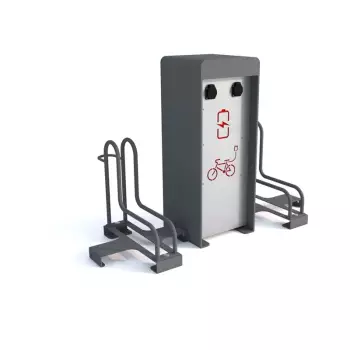 Stojak-na-rowery-elektryczne-ze-stacją-ładowania-III-INOX