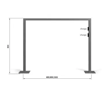 Stojak-rowerowy-U1-ze-stacją-ładowania-rowerów-INOX