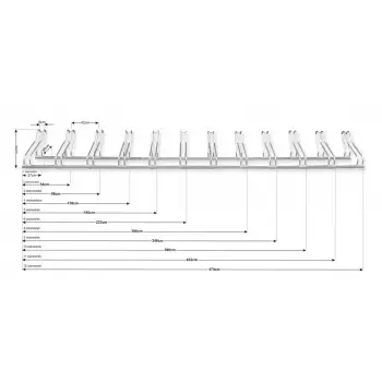 Stojak na rower PROPEN - 20 miejsc rowerowych /OCYNK/