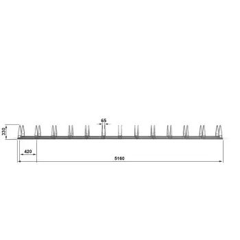 Stojak-na-rowery-Redon-ocynkowany
