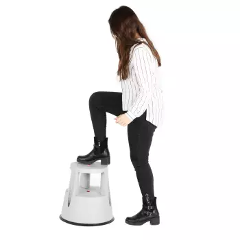 Taboret na kółkach podest Stopa Słonia