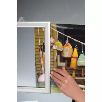 Dwustronna rama z wsuwanym plakatem A1