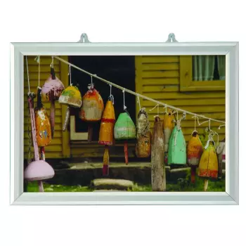 Dwustronna rama z wsuwanym plakatem A1