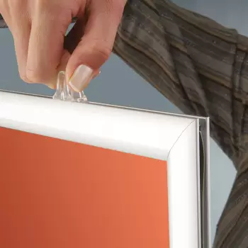 Dwustronna rama z wsuwanym plakatem A1