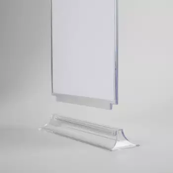 Akrylowy stojak na menu typu litery T