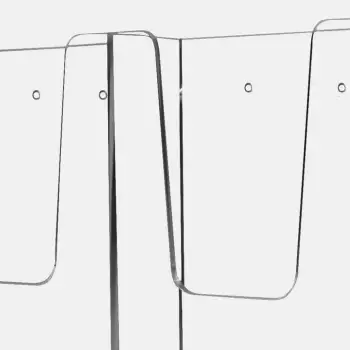 Kieszeń wisząca na ulotki 2xDL