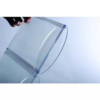 Owalny stojak akrylowy na menu