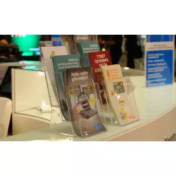 Stojak na ulotki 4xDL