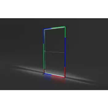 Kaseton wolnostojący RGB 100x200