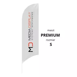 Flaga reklamowa Premium S