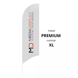 Flaga reklamowa Premium XL
