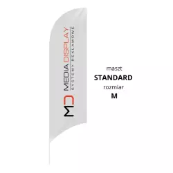 Flaga reklamowa Standard M