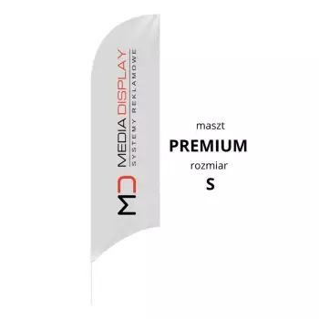 Flaga reklamowa Premium S