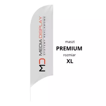 Flaga reklamowa Premium XL