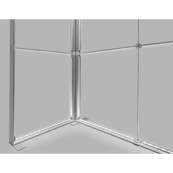 Ścianka podświetlana czarna LUMIX™ 400×250