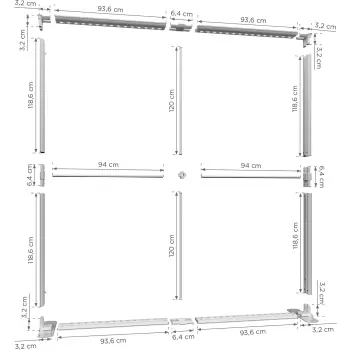 System LUMIX™ 200x250 (aluminium)-2258665