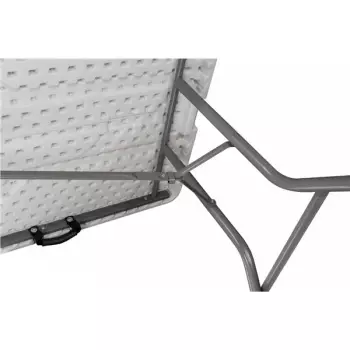 Stół eventowy E180 (180x75 cm) - biały