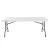 Stół eventowy E180 (180x75 cm) - biały