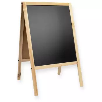 Potykacz drewniany Classic L (61x118 cm) - naturalny