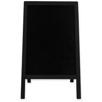 Potykacz drewniany Classic S (51x90 cm) - czarny