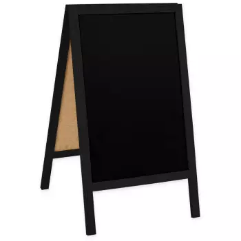 Potykacz drewniany Classic S (51x90 cm) - czarny