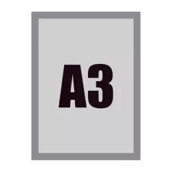 Ramka Magnetic A3 (srebrna)