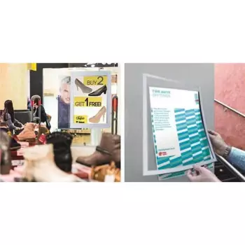 Ramka Magnetic Rewers A3 - srebrna