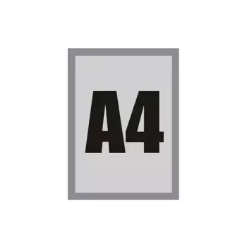 RAMKA MAGNETIC A4 - SREBRNA