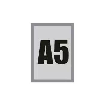 RAMKA MAGNETIC A5 - SREBRNA