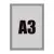 Ramka Magnetic A3 (srebrna)