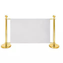 Zestaw słupków Cafeteria - złoty