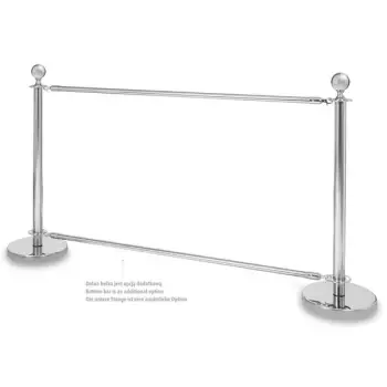 Zestaw słupków Cafeteria - Chrom