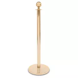 Słupek ROYAL - złoty