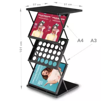 Trybunka/stojak na ulotki 2w1 - Dallas