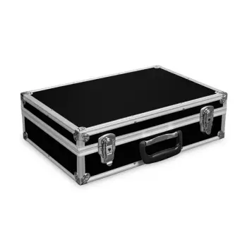 Stojak na ulotki Montana A3 w walizce - czarna