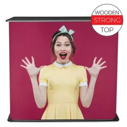 Trybunka Promo 4 prostokąt z półką