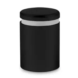 Dystans aluminiowy (czarny mat) - 19x19