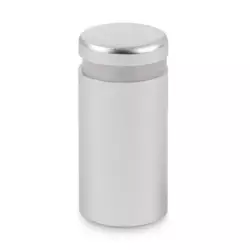 Dystans aluminiowy - 15x20, srebrny mat