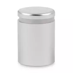 Dystans aluminiowy - 19x19, srebrny mat