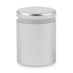 Dystans aluminiowy - 25x19, srebrny mat