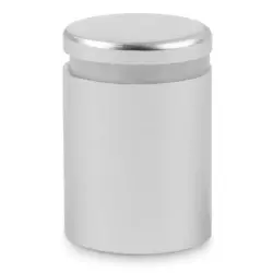 Dystans aluminiowy - 25x25, srebrny mat